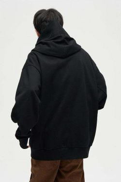 HJK Exclusive Y2K Grunge Double Panel Hooded Jacket - 90s Retro Summer & Party Outfit