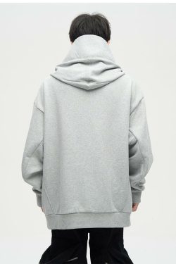 HJK Exclusive Y2K Grunge Double Panel Hooded Jacket - 90s Retro Summer & Party Outfit