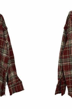HJK Exclusive Y2K Hooded Devil Flannel - 90s Grunge, Retro, Gothic, Summer & Party Outfits