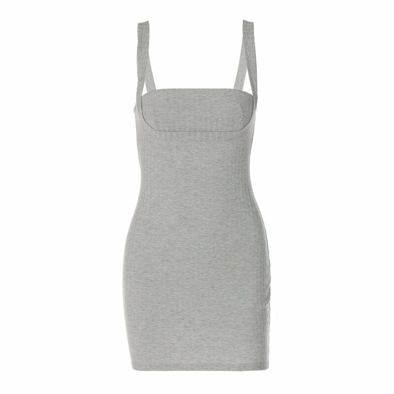 Hollie Mini Dress - Y2K Summer Grunge Outfit, 90s Fashion, Retro Style, Pastel Goth Vibes
