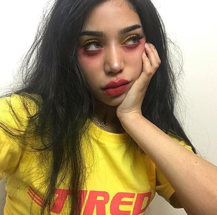 I'm Tired Shirt - Y2K Summer Grunge Top, 90s Retro Fashion, Y2K Club Outfit, Baby Tees Y2