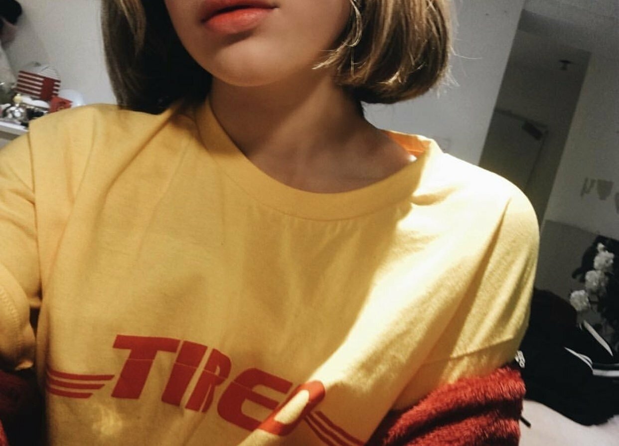 I'm Tired Shirt - Y2K Summer Grunge Top, 90s Retro Fashion, Y2K Club Outfit, Baby Tees Y2