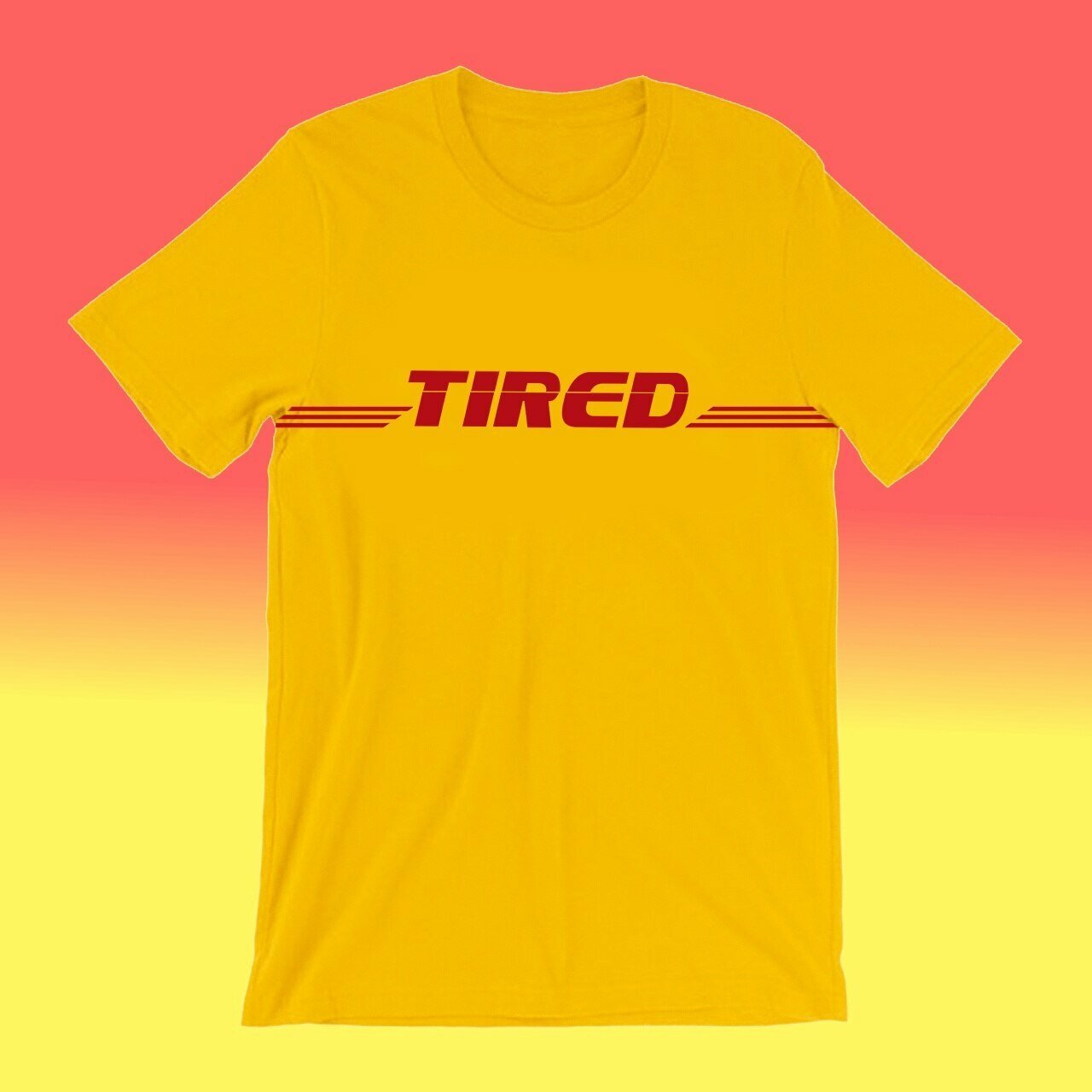I'm Tired Shirt - Y2K Summer Grunge Top, 90s Retro Fashion, Y2K Club Outfit, Baby Tees Y2