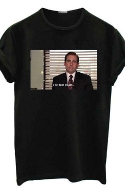 I Am Dead Inside Michael Scott Shirt - Y2K Grunge 90s Retro Summer Outfit for Women