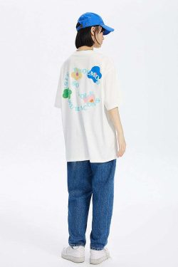 ICONSLAB Flower Garden Tee - Y2K Summer Grunge, 90s Retro, Pastel Goth, Baby Tees Y2K Fashion