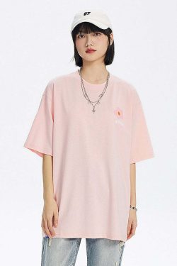 ICONSLAB Flower Garden Tee - Y2K Summer Grunge, 90s Retro, Pastel Goth, Baby Tees Y2K Fashion