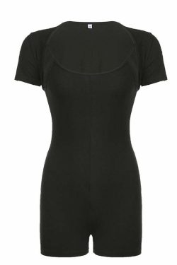 Ikram Two Piece Romper - Y2K Summer Outfit, 90s Fashion, Grunge, Retro Style, Y2K Party Look