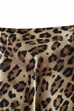 Ilia Leopard Print Maxi Skirt - Y2K Summer Grunge Outfit, 90s Fashion, Retro Style, Y2K Skirt