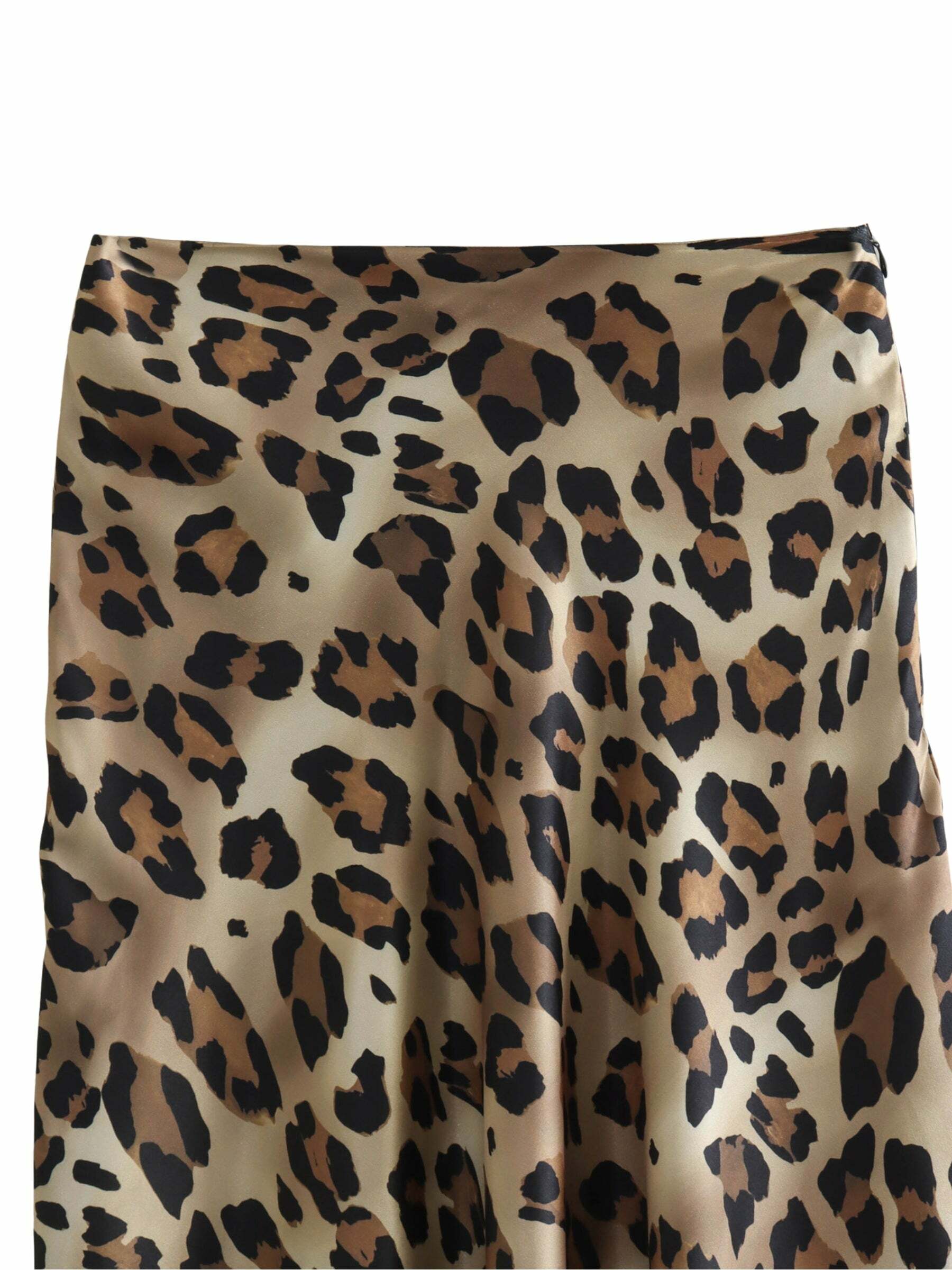 Ilia Leopard Print Maxi Skirt - Y2K Summer Grunge Outfit, 90s Fashion, Retro Style, Y2K Skirt