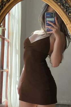 Inaya Backless Mini Dress - Y2K Summer Outfit, 90s Fashion, Grunge, Retro Style, Y2K Party Look