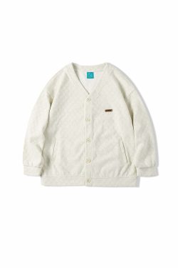 INRM Textured Check Cardigan - Y2K Summer Grunge, 90s Retro, Pastel Goth, Y2K Party Outfit