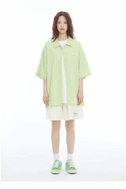 INRM Waffle-Knit Shorts - Y2K Summer Grunge, 90s Retro, Pastel Goth, Y2K Club & Party