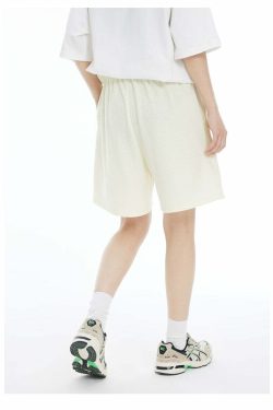 INRM Waffle-Knit Shorts - Y2K Summer Grunge, 90s Retro, Pastel Goth, Y2K Club & Party
