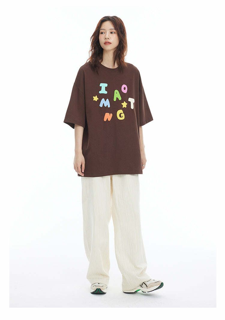 INRM Y2K Pinstripe Wide-Leg Trousers - 90s Grunge, Retro Summer, Gothic, and Party Outfits