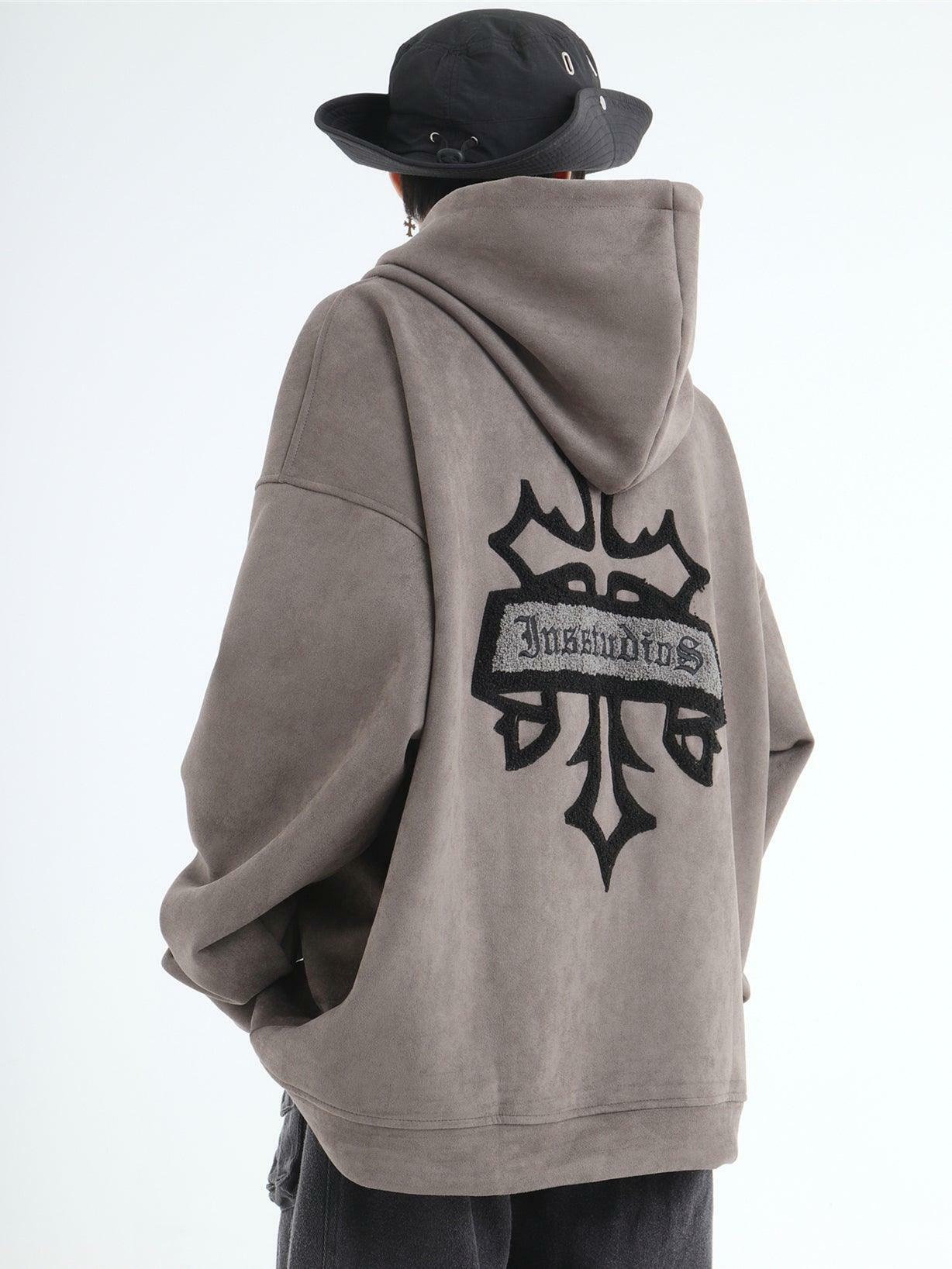 INSstudios Oracle Velour Pullover - Y2K Summer, 90s Grunge, Retro Style, Y2K Club & Party Out