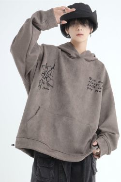 INSstudios Oracle Velour Pullover - Y2K Summer, 90s Grunge, Retro Style, Y2K Club & Party Out