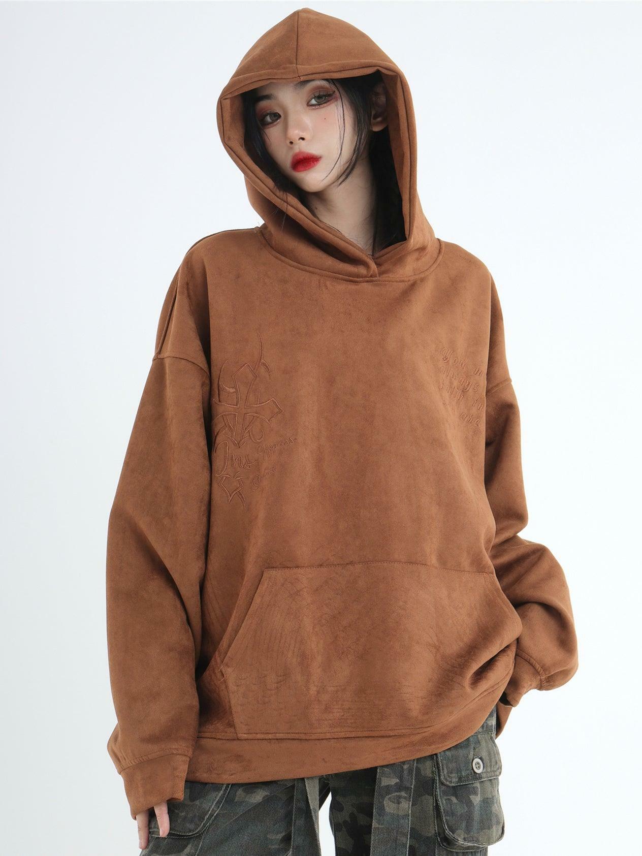 INSstudios Oracle Velour Pullover - Y2K Summer, 90s Grunge, Retro Style, Y2K Club & Party Out