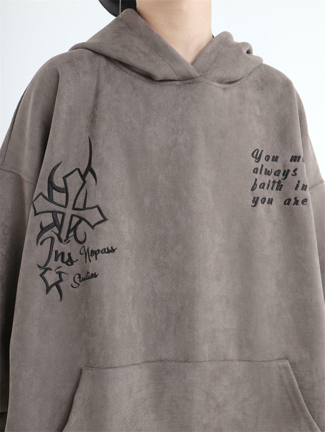 INSstudios Oracle Velour Pullover - Y2K Summer, 90s Grunge, Retro Style, Y2K Club & Party Out