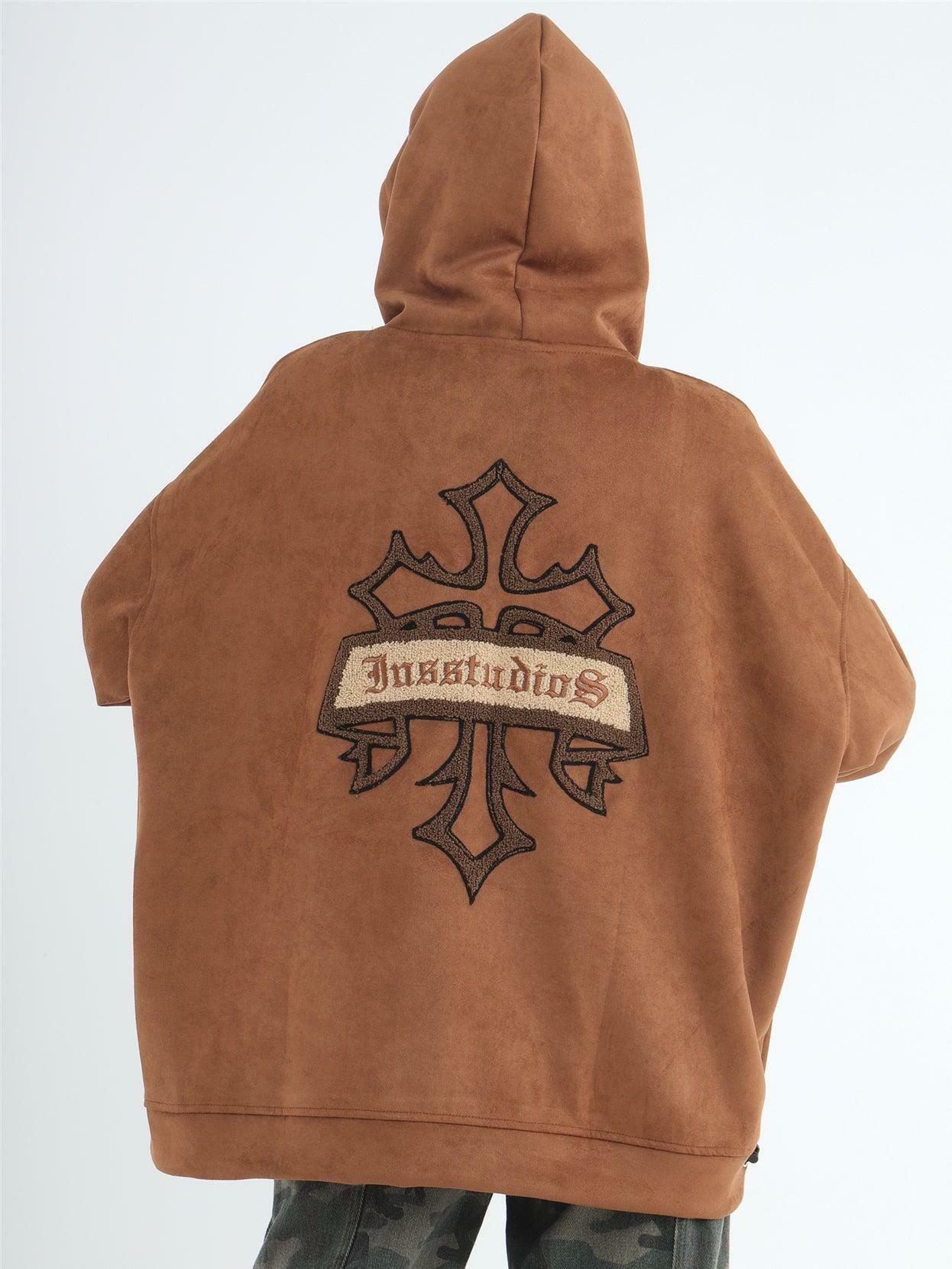 INSstudios Oracle Velour Pullover - Y2K Summer, 90s Grunge, Retro Style, Y2K Club & Party Out