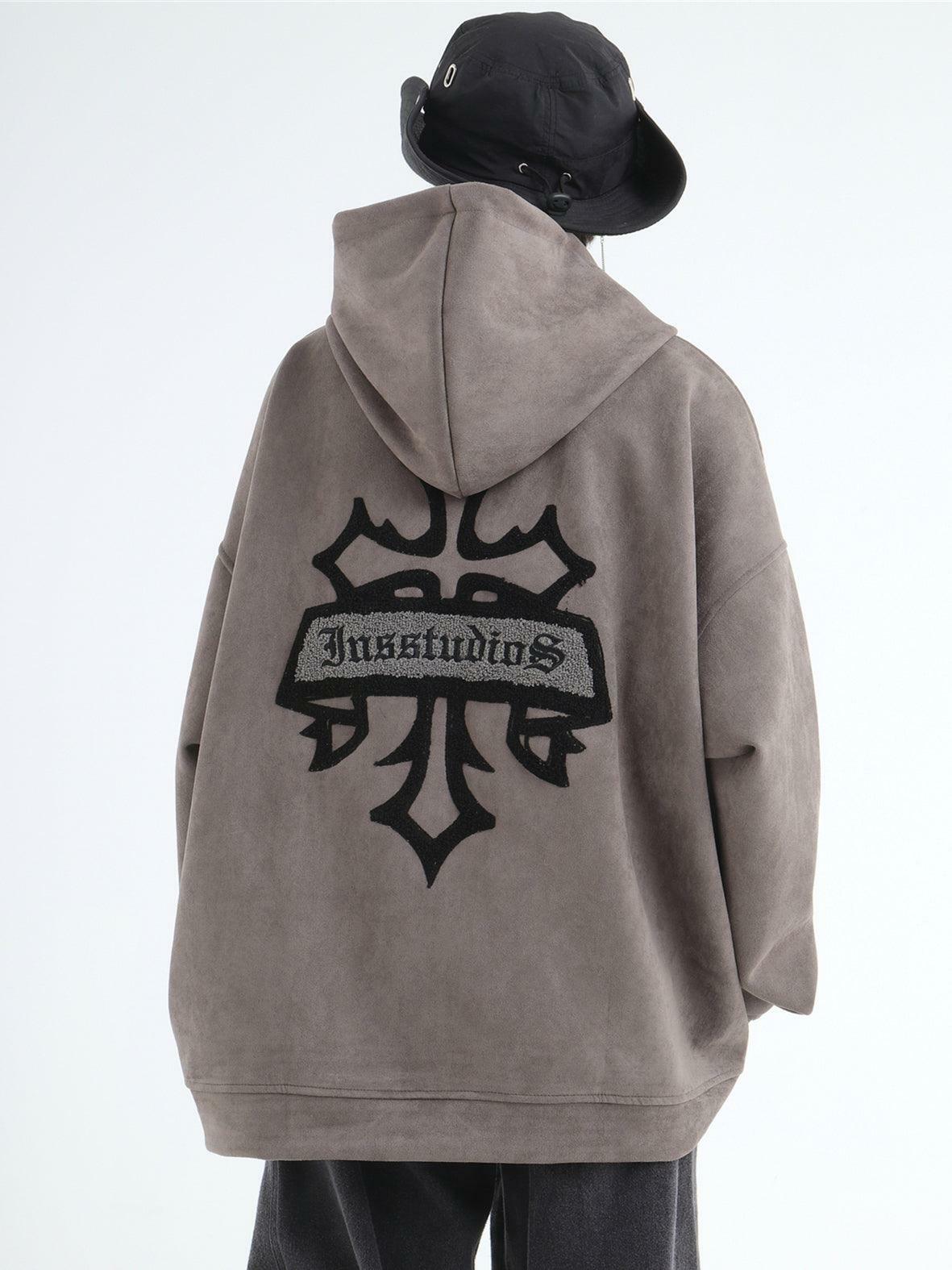 INSstudios Oracle Velour Pullover - Y2K Summer, 90s Grunge, Retro Style, Y2K Club & Party Out