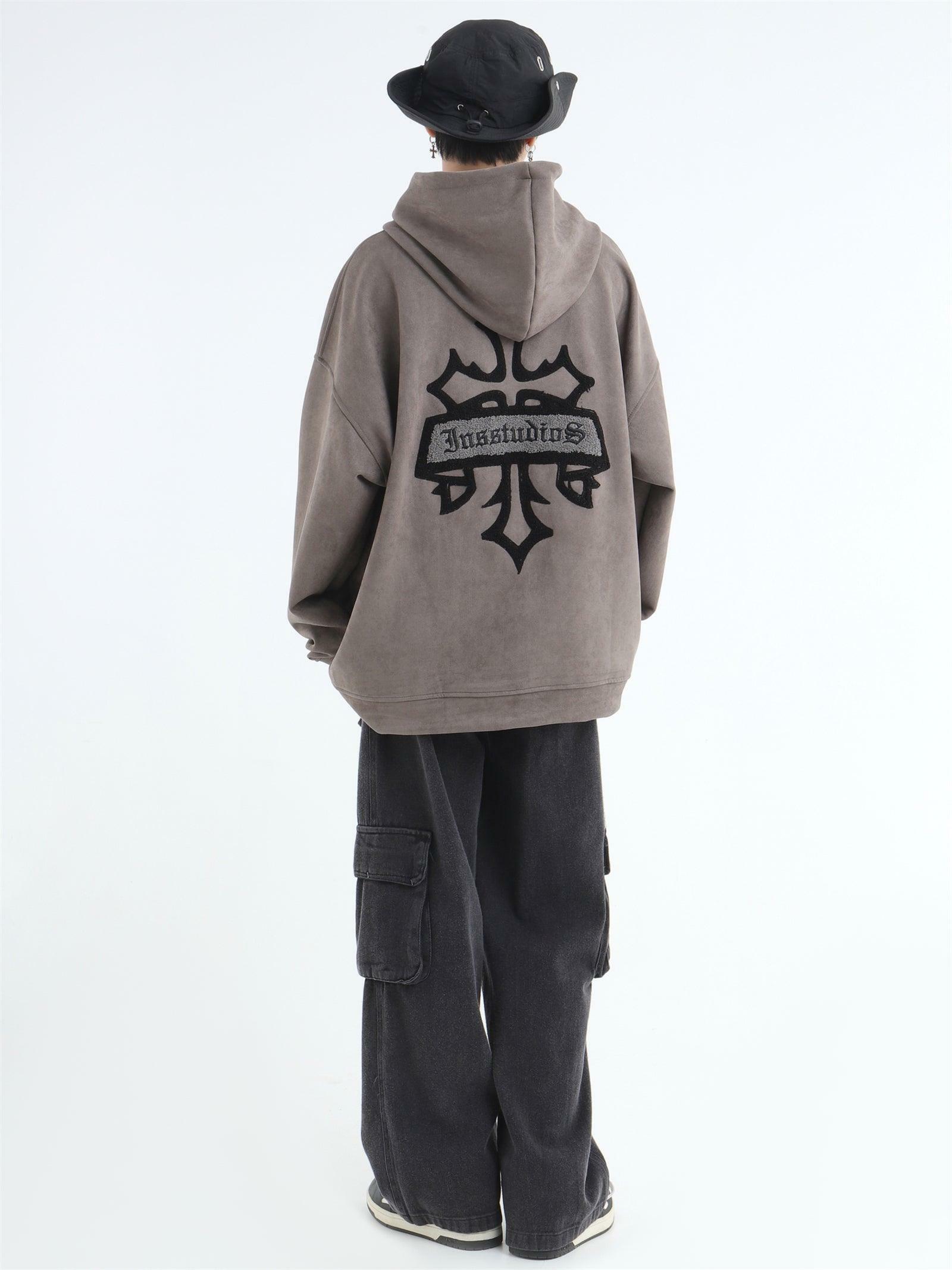 INSstudios Oracle Velour Pullover - Y2K Summer, 90s Grunge, Retro Style, Y2K Club & Party Out