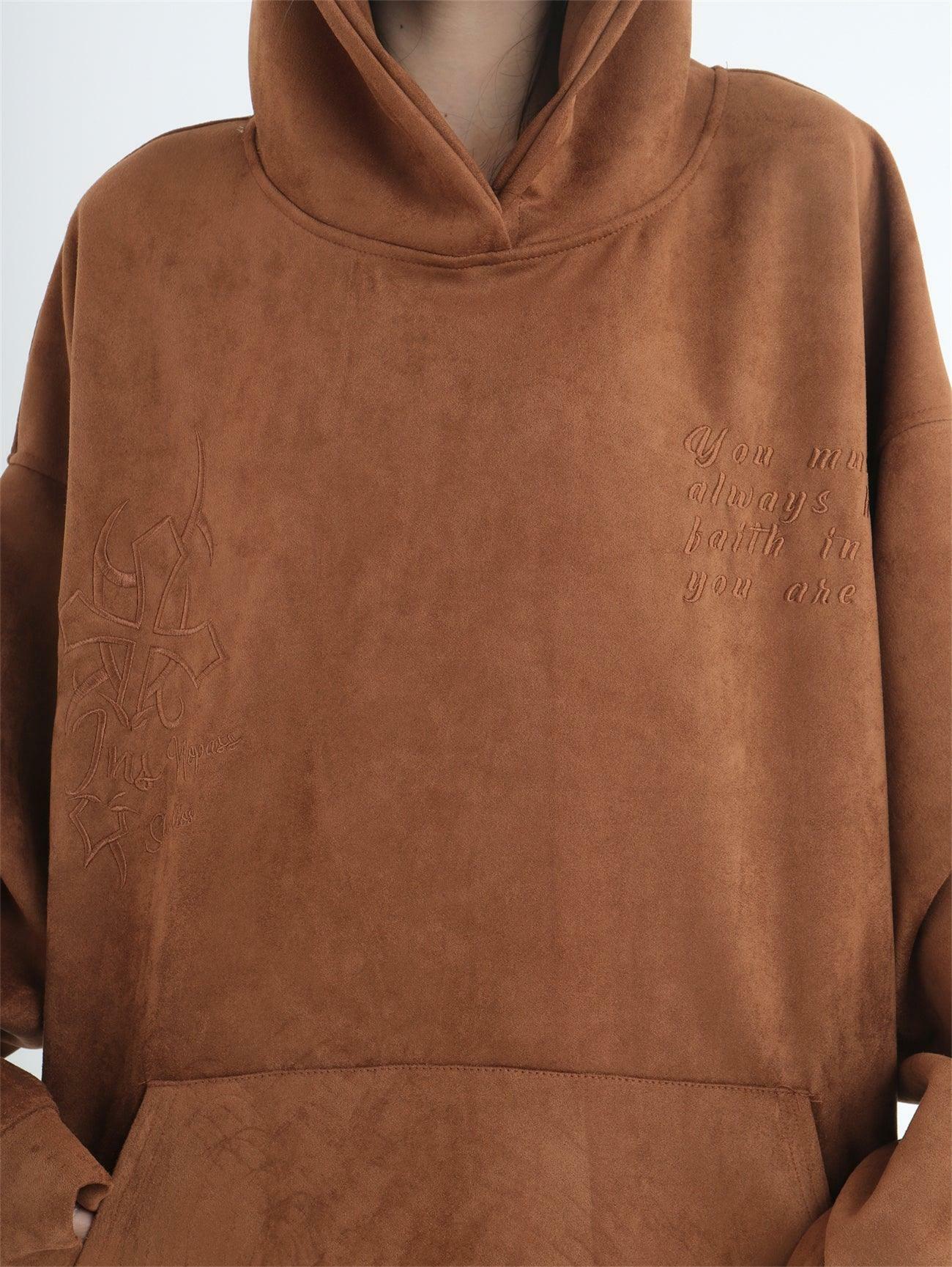 INSstudios Oracle Velour Pullover - Y2K Summer, 90s Grunge, Retro Style, Y2K Club & Party Out