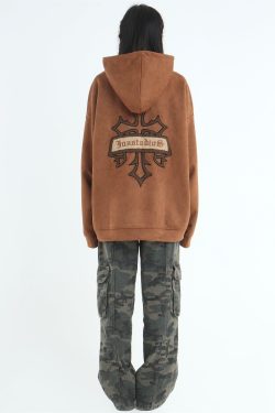 INSstudios Oracle Velour Pullover - Y2K Summer, 90s Grunge, Retro Style, Y2K Club & Party Out