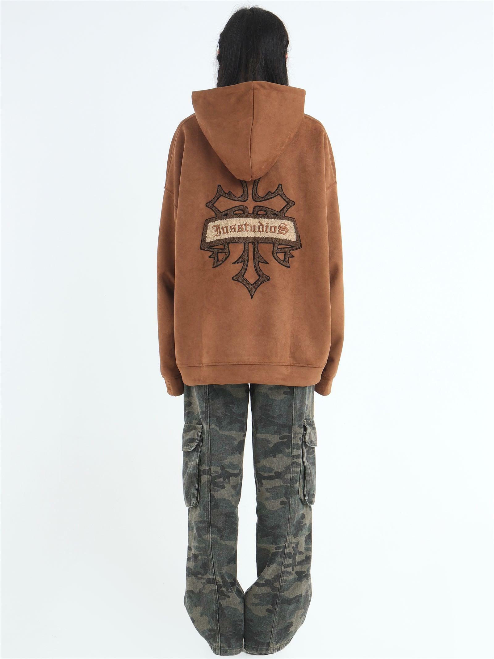 INSstudios Oracle Velour Pullover - Y2K Summer, 90s Grunge, Retro Style, Y2K Club & Party Out