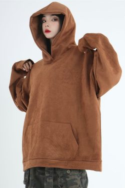 INSstudios Oracle Velour Pullover - Y2K Summer, 90s Grunge, Retro Style, Y2K Club & Party Out