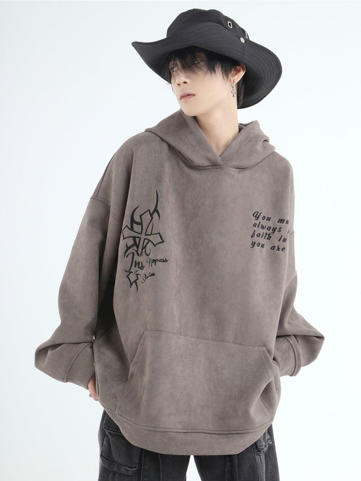 INSstudios Oracle Velour Pullover - Y2K Summer, 90s Grunge, Retro Style, Y2K Club & Party Out
