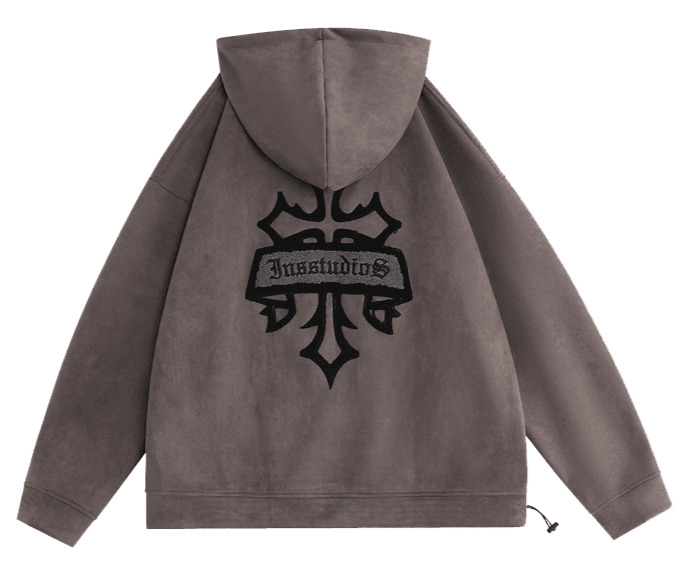 INSstudios Oracle Velour Pullover - Y2K Summer, 90s Grunge, Retro Style, Y2K Club & Party Out