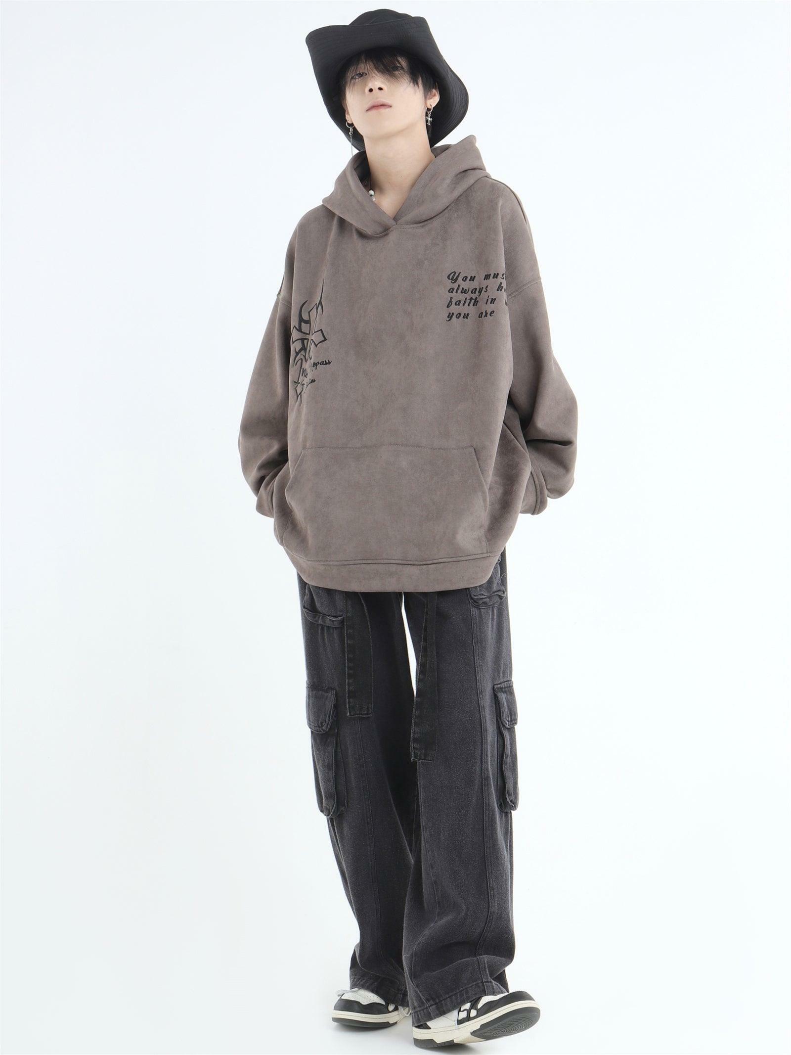INSstudios Oracle Velour Pullover - Y2K Summer Grunge, 90s Retro, Pastel Goth, Y2K Club Outfit