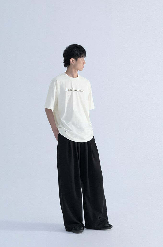 Introvert Tee - Y2K Summer Grunge, 90s Retro, Pastel Goth, Hip Hop Fashion for Women