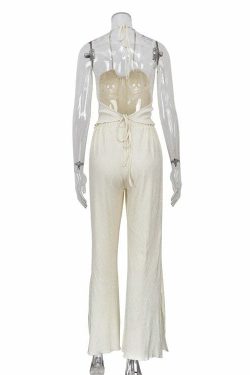 Isela Pleated Pant Set - Y2K Summer Outfit, 90s Fashion, Grunge, Retro Style, Y2K Club & Party