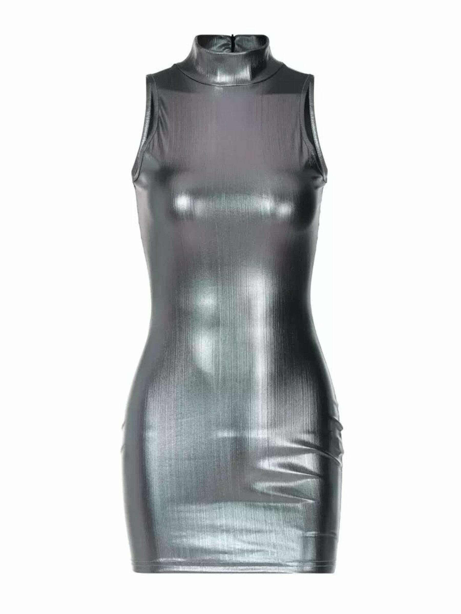 Izzy High Neck Mini Dress - Y2K Summer Outfit, 90s Grunge Fashion, Retro Party Look