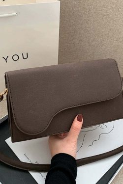 Jazelle Minimal Shoulder Bag - Y2K Summer, 90s Grunge, Retro Style, Y2K Party & Club Outfits