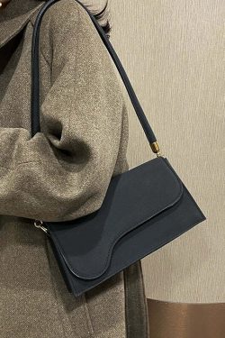 Jazelle Minimal Shoulder Bag - Y2K Summer, 90s Grunge, Retro Style, Y2K Party & Club Outfits