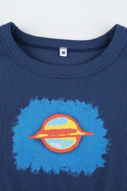 Jeremiah Jupiter Y2K Crop Top - 90s Grunge, Retro Summer, Pastel Goth, Y2K Party & Club Out