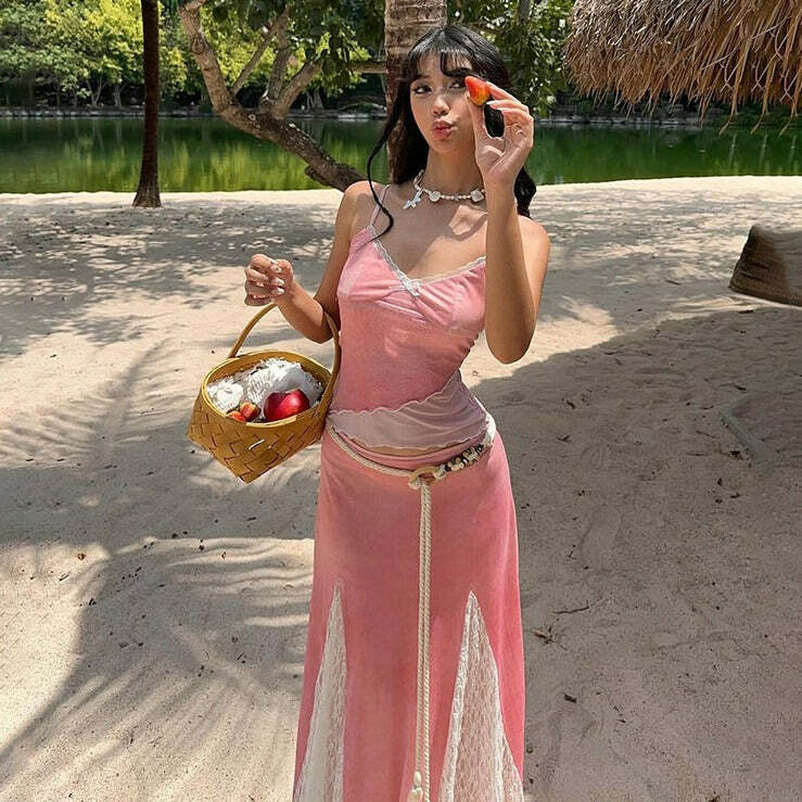 Joella Y2K Top & Skirt Set - 90s Grunge, Retro Summer Outfit, Pastel Goth, Y2K Party Fashion