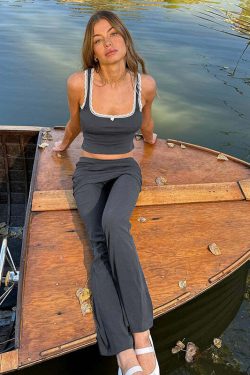 Johana Pants Set - Y2K Summer & 90s Grunge Outfit, Retro Style, Y2K Club & Party Fashion