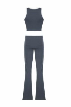 Johana Pants Set - Y2K Summer & 90s Grunge Outfit, Retro Style, Y2K Club & Party Fashion