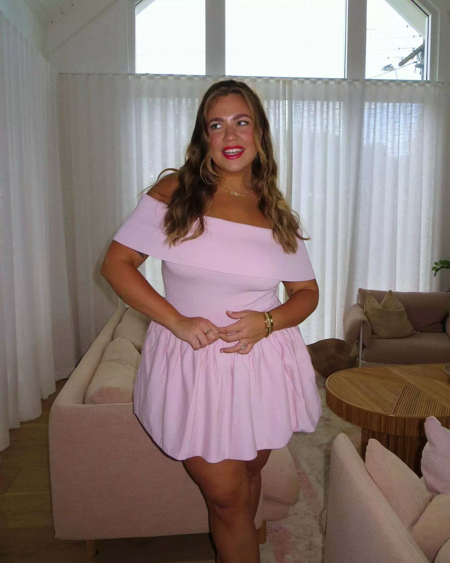 Josilyn Off Shoulder Mini Dress - Y2K Summer, 90s Fashion, Grunge, Retro, Party & Club Outfits