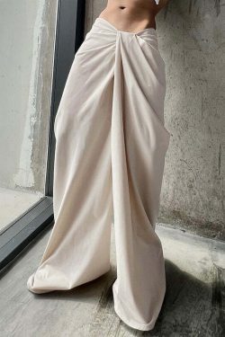 Joslin Low Waist Pants - Y2K Summer Grunge, 90s Retro, Gothic Y2K, Y2K Club & Party Out