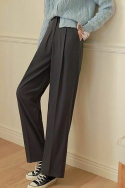 JUSTONE � Y2K Wide-Leg Dress Pants in 3 Lengths, Retro 90s Grunge, Summer & Party Outfits