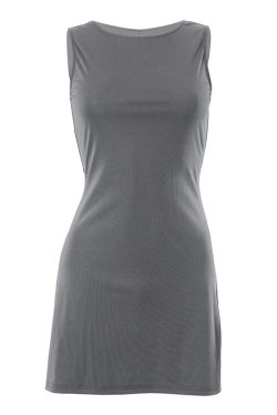 Juvia Basic Mini Dress - Y2K Summer Grunge, 90s Retro, Pastel Goth, Y2K Party & Club Out