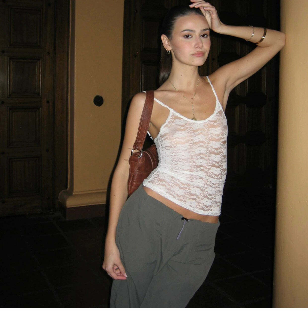 Juvia Lace Top - Y2K Summer Grunge, 90s Retro, Pastel Goth, Y2K Party & Club Outfits