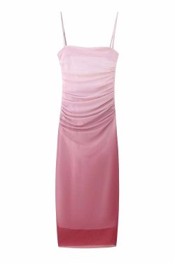 Kaari Mesh Maxi Dress - Y2K Summer Grunge, 90s Retro, Pastel Goth, Y2K Party & Club Outfits