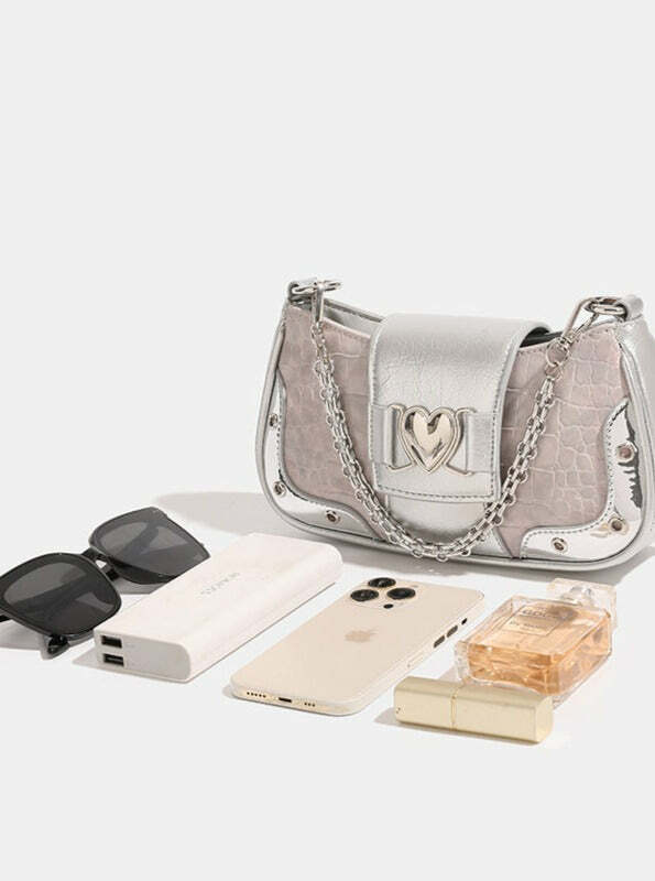 Kalissa Shoulder Bag - Y2K Summer & 90s Grunge Fashion, Retro Y2K Club & Party Outfits