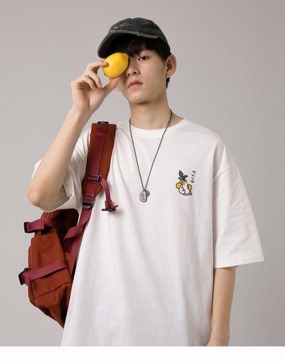Kanji Juice Box Tee - Y2K Summer Grunge, 90s Retro, Pastel Goth, Y2K Popstar, Baby Te