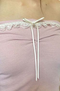 Karra Strapless Top - Y2K Summer, 90s Fashion, Grunge, Retro, Pastel Goth, Y2K Party Out